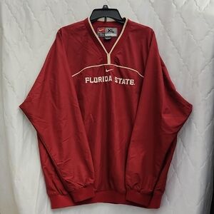 Nike Red Florida State Lightweight Jacket